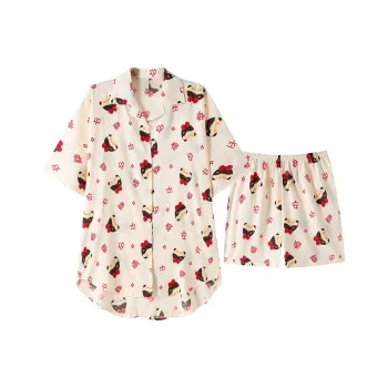 Gongdie Pajama Set Women's Apricot