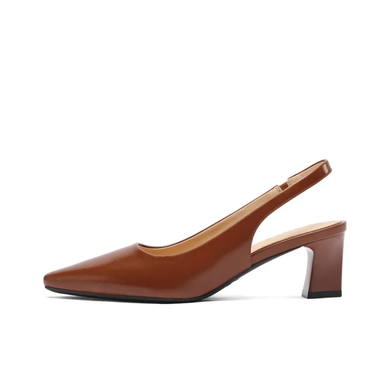 BELLE Chunky Heel High Heels 5.5cm Women's-4