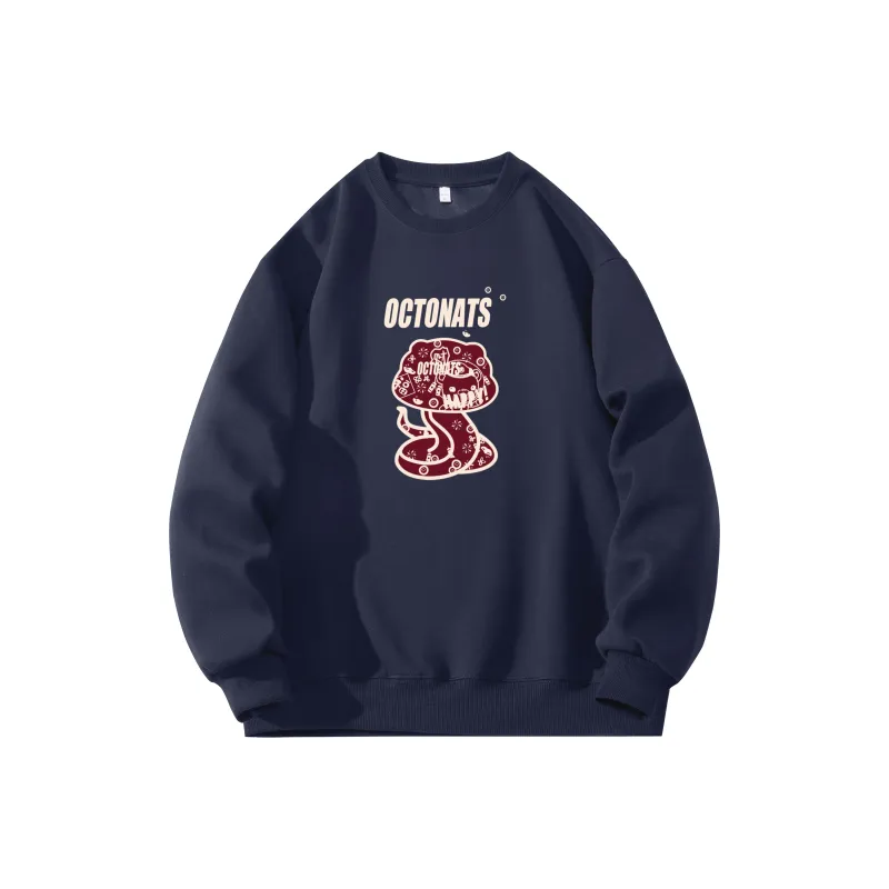 Small Columns Under The Sea Sweatshirt Unisex Black-26
