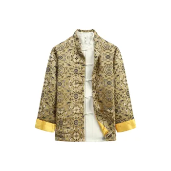 XUANSHENG Jackets Coats Men's Khaki