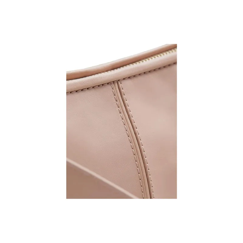 Other Stories Leather Shoulder Bag Women's Light Brown-2