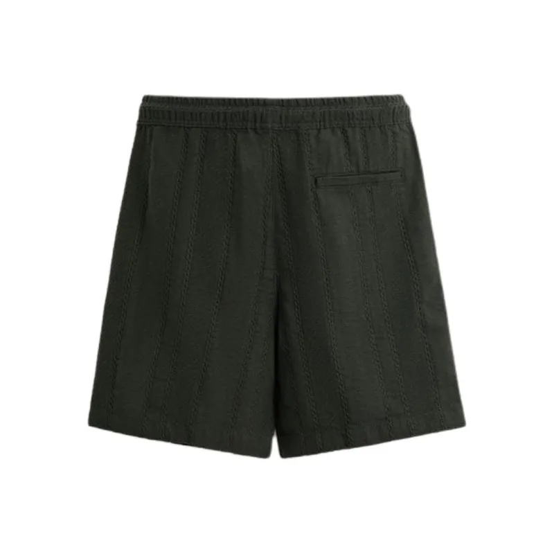 ZARA Casual Shorts Men Green-1