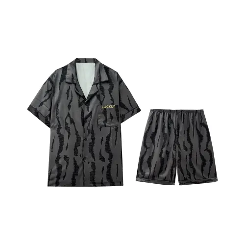 Qiao Ni Tong Pajama Set Men's Image Color
