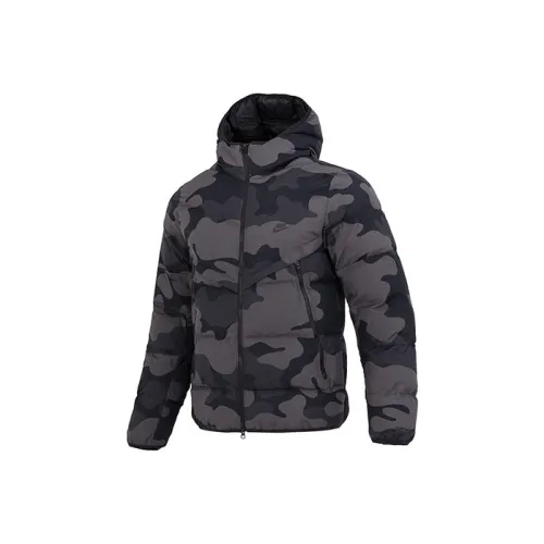 Nike Puffer Jackets Men Black