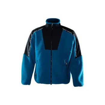 Monster Guardians Velvet Jackets Men Lake Blue