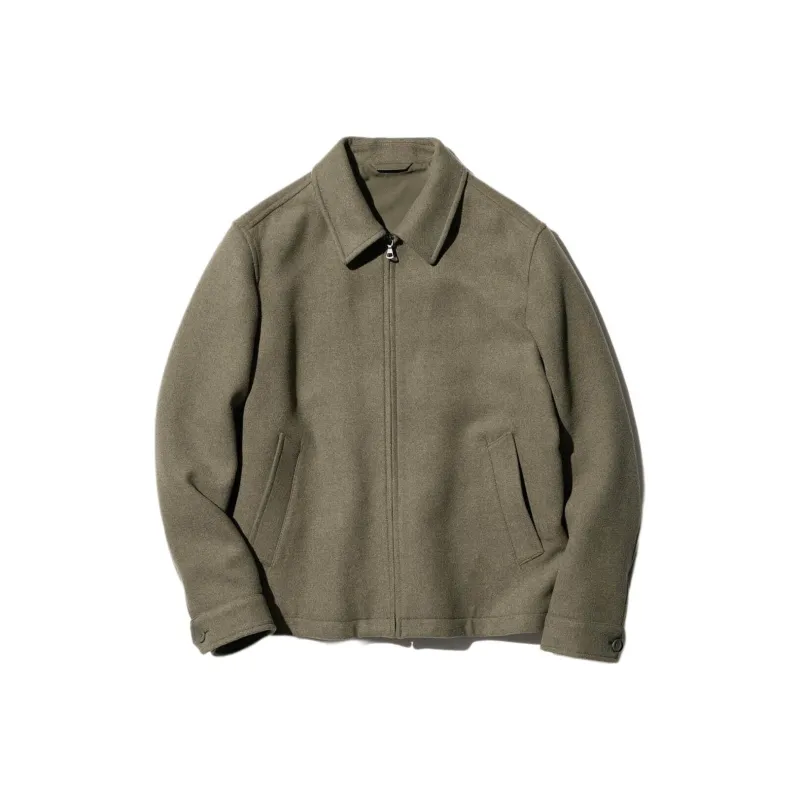UNIQLO Jackets Men Khaki-0