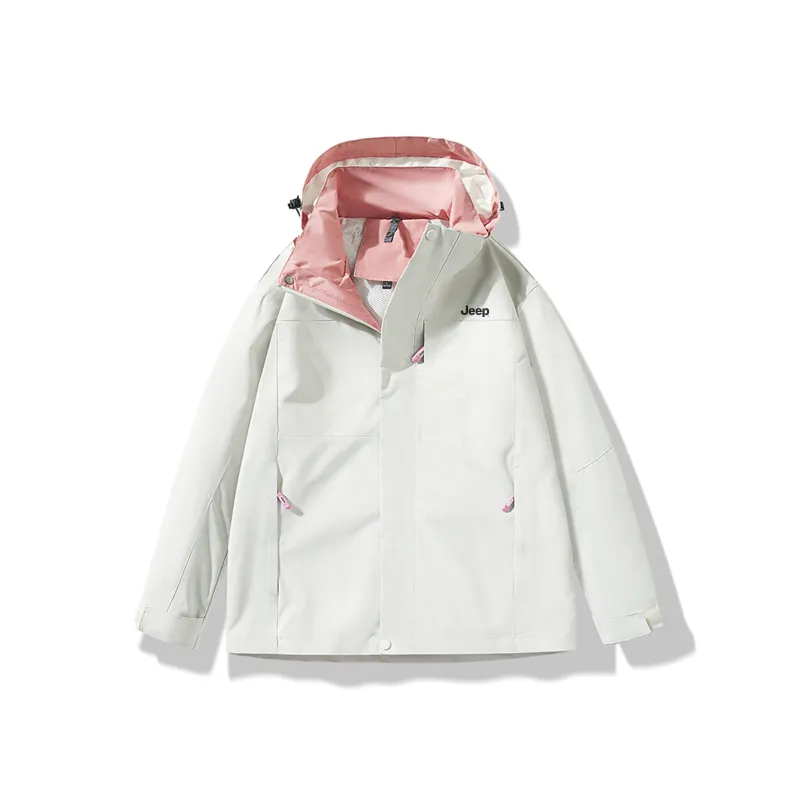 Jeep Leisure Collection Outdoor Hiking For Urban Living/Travel/Commuting Windbreaker Jacket Unisex-6