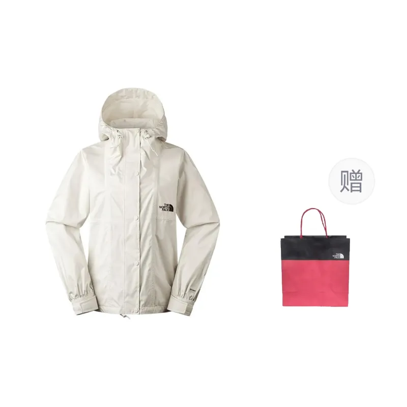 THE NORTH FACE City Outdoor Collection Windbreaker Jackets Unisex White-0