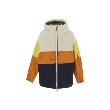 K WAY Claumix Colour block Hooded Jacket