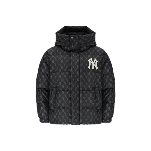 MLB Down Jacket Cropped Unisex Black
