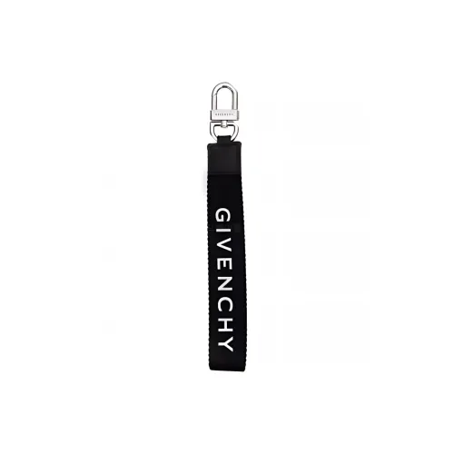 Givenchy Brass Keychains Men's Black