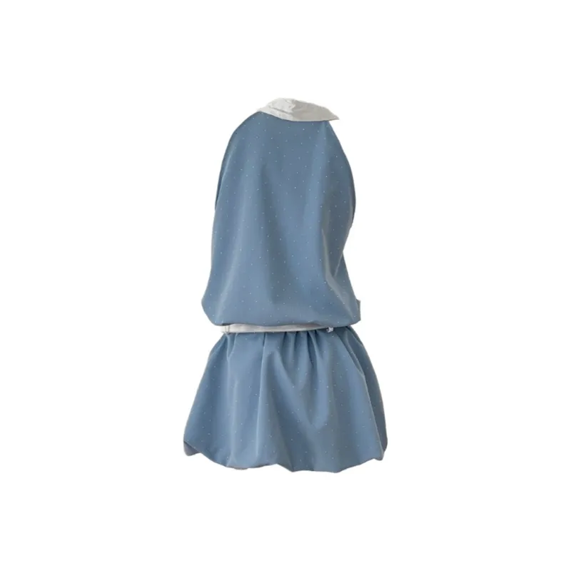 BEAUTIFUL CONFESSION Sleeveless Dress Women's Blue-1