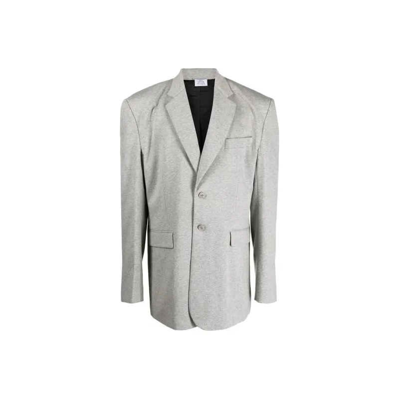 Vetements Single breasted Shoulder pad Blazer-0