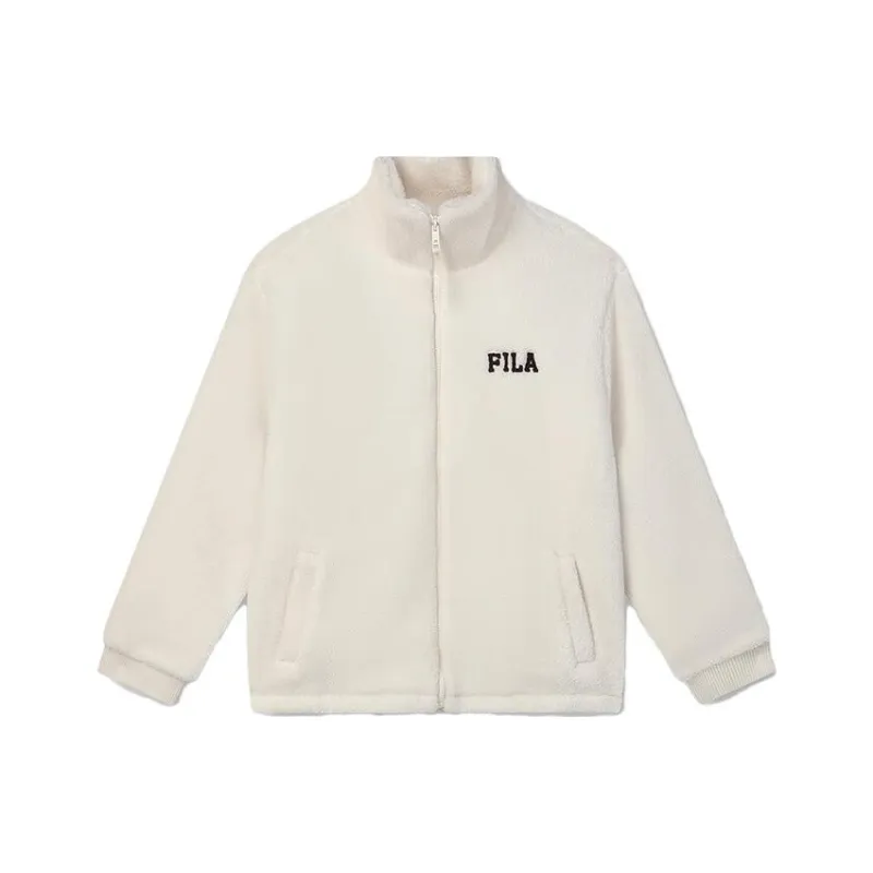 FILA Velvet Jackets Unisex Calamus White-0