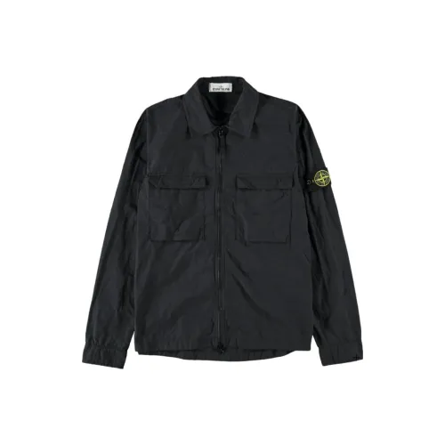 STONE ISLAND Jacket Men's Black