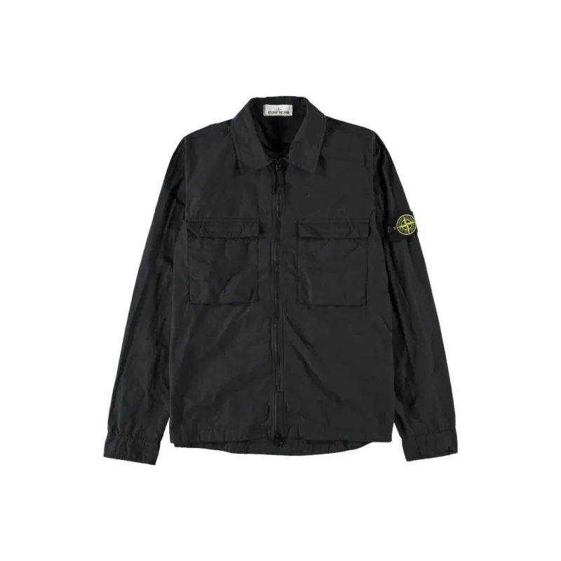 STONE ISLAND Jacket Men's Black-0