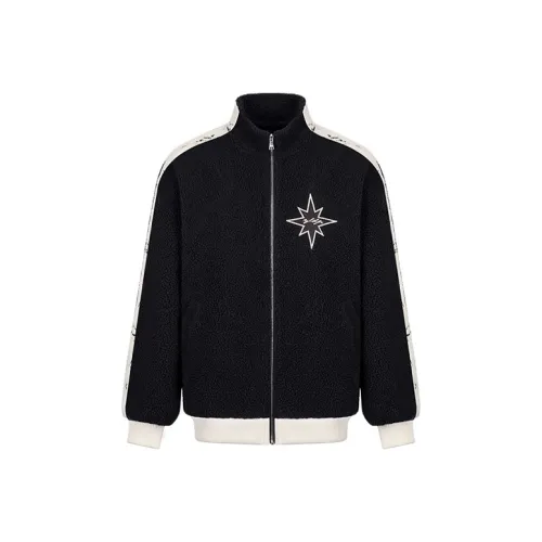 YLDP Velvet Jackets Unisex Black