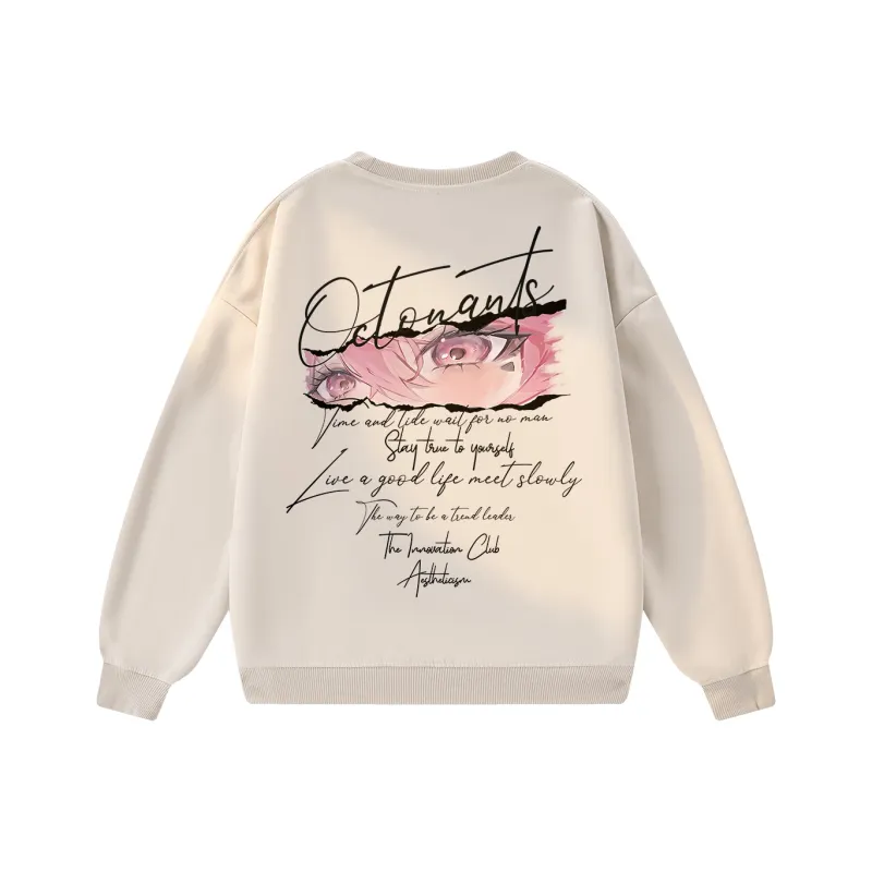 Small Columns Under The Sea Sweatshirt Unisex-12