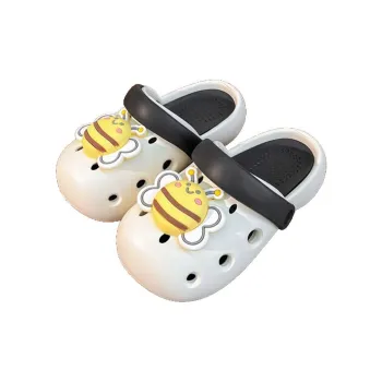 CEO Bee Clogs Platform Squashy And Bouncy Feeling Women's DIY Cartoon Platform Home Indoor Men's