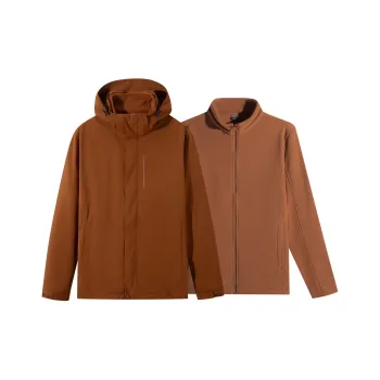 Tectop Windbreaker Jacket Unisex Komorebi Orange