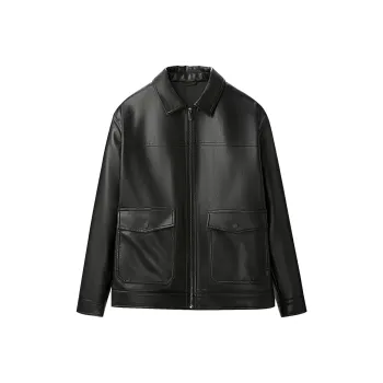 HLA Jackets Men Black J5