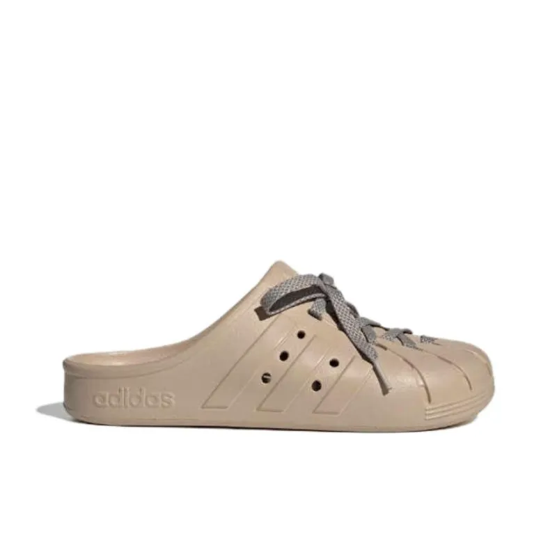 Adidas FOS Collection Composite Sole Quiet Slip Resistant Wrap toe Slippers Unisex Brown-1
