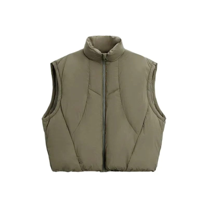 ZARA Vests Men Khaki-0