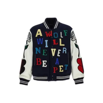 UNDERCOVER X K. Tolnoe Appliqué Bomber Jacket