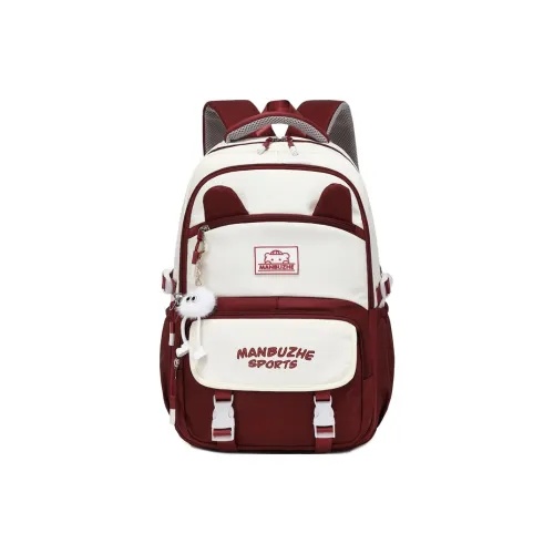 MINIPUDING Polyester Backpack Women's Multicolor
