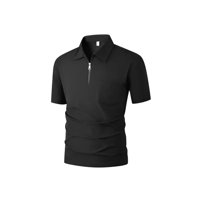 Warrior Polo Shirt Unisex Black-0
