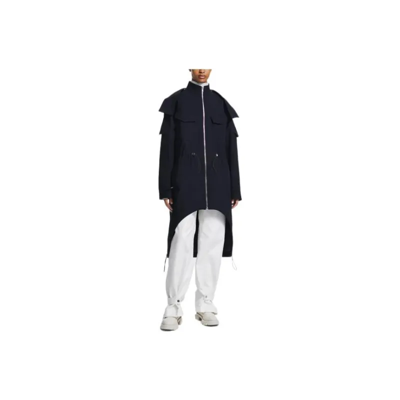 DION LEE Coats Unisex Black-0