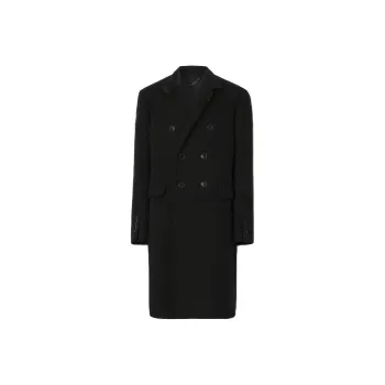 Burberry Coats Men Black