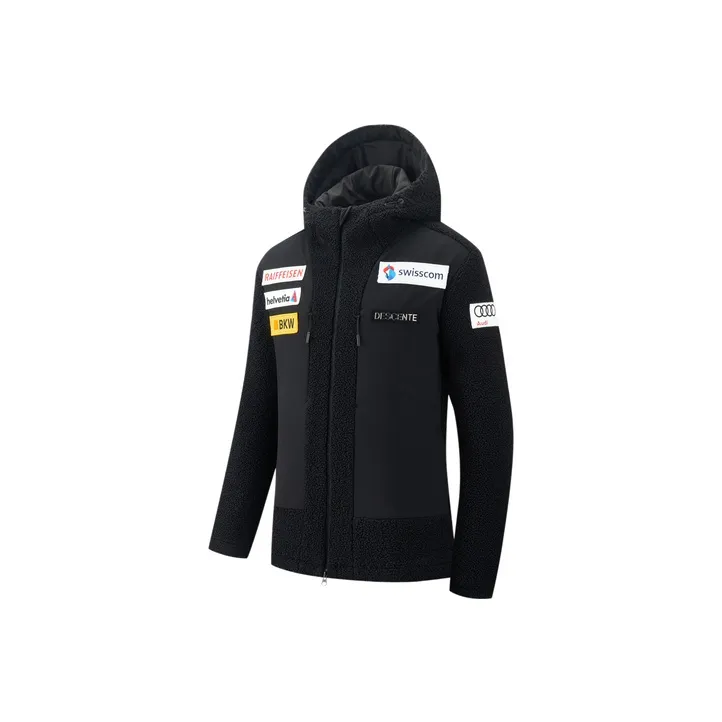 DESCENTE National Team Co branded Velvet Jackets Unisex-4