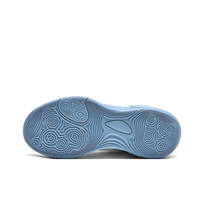 QIUTEXIONG Shock Absorbers Slip Resistant Breathable Mid Top Basketball Shoes Unisex-20