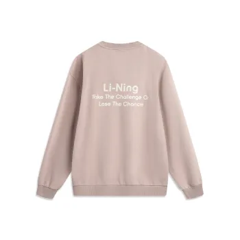 LiNing Sports Life Collection Sweatshirt Unisex Bark Umber