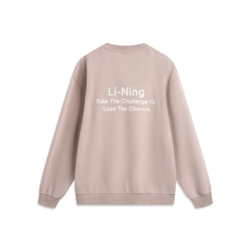 LiNing Sports Life Collection Sweatshirt Unisex Bark Umber-0
