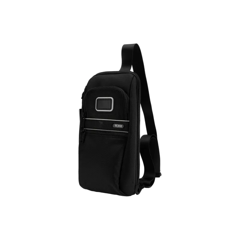 TUMI Nylon Sling Bag Shoulder Bag Crossbody Bag Medium Size Men's Black-1
