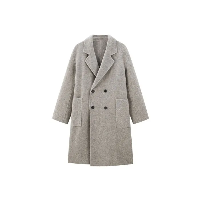 PEACEBIRD MEN Large Pocket Coat Unisex-2