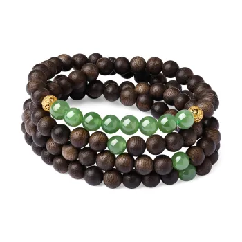 LAOMIAO Hetian Jade Bracelets Green Jade Women's