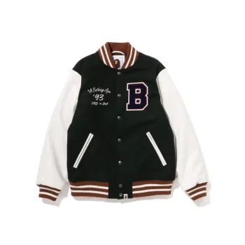 A BATHING APE X END. Varsity Jacket