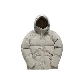 TEN C Hooded Long Sleeved Padded Jacket
