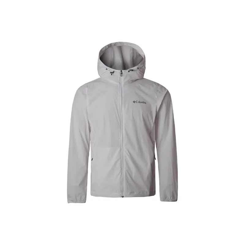 Columbia Super Lightweight And Breathable Sun Protection Clothing Men's Gray-0