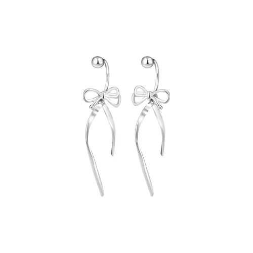 LIPSW S999 Fine Silver Earrings Women's