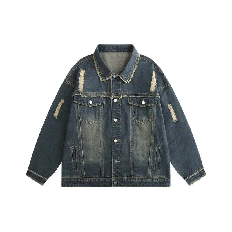 GROW DATE Denim Jacket Unisex Yellow Mud-18