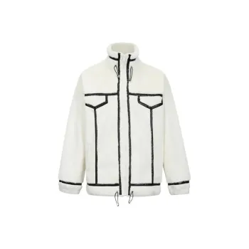 LIUREGALI Jackets Unisex White