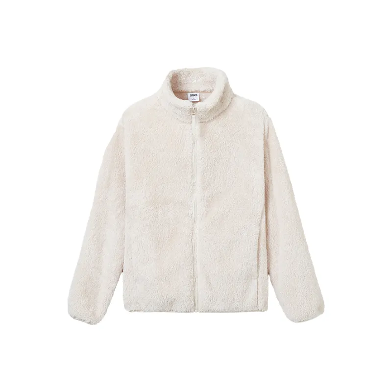 SPAO Velvet Jackets Unisex-2