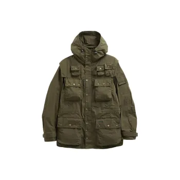 BARBOUR X To Ki To Field Utility Dry Wax Jacket