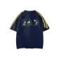 Navy Blue & Yellow Stripes
