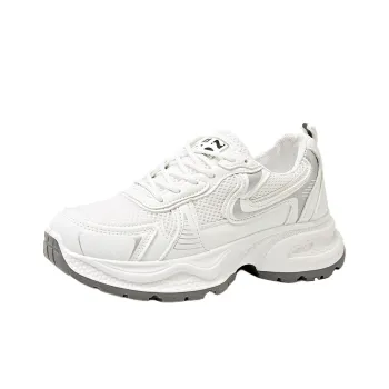 JimiXiong Height Increasing Breathable Low Top Chunky Sneakers Women's
