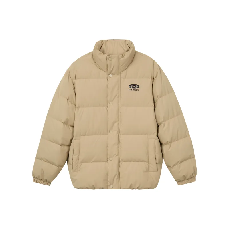 Skechers Down Jacket Unisex Khaki-0